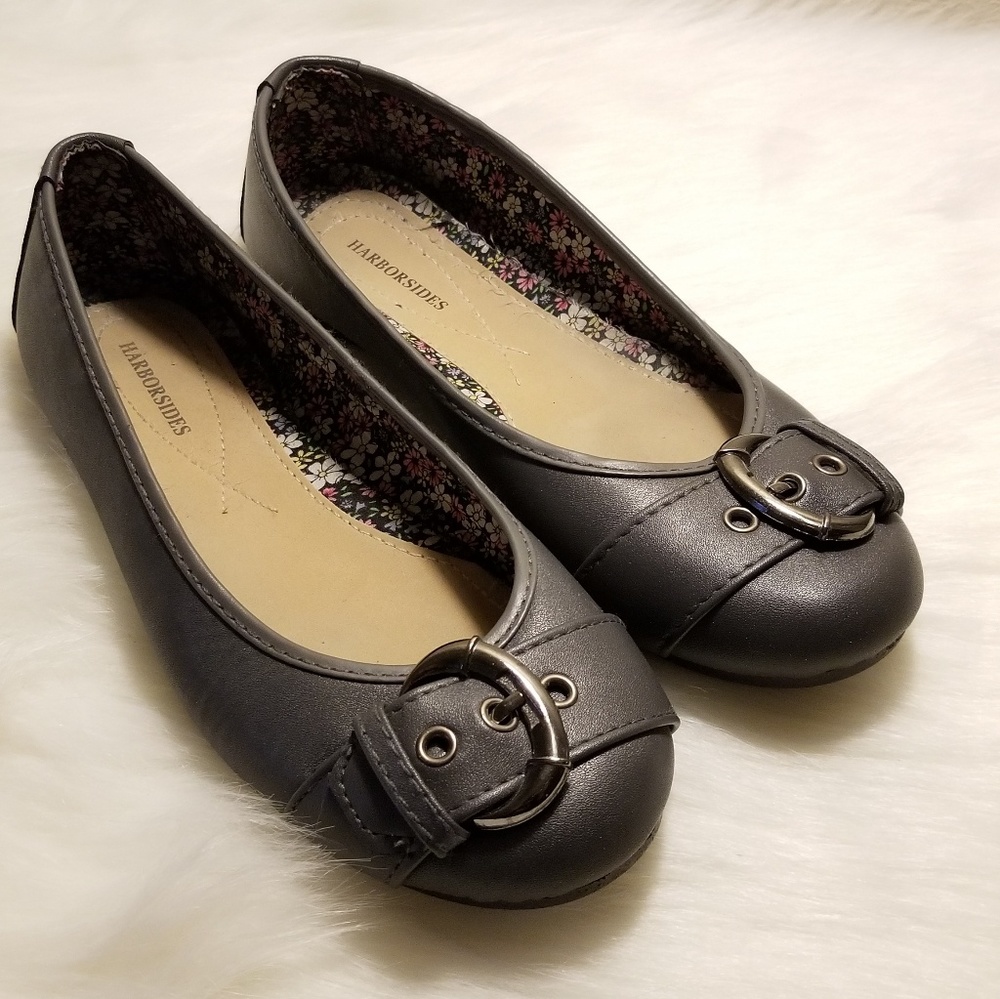 Harborside gray flats size 7